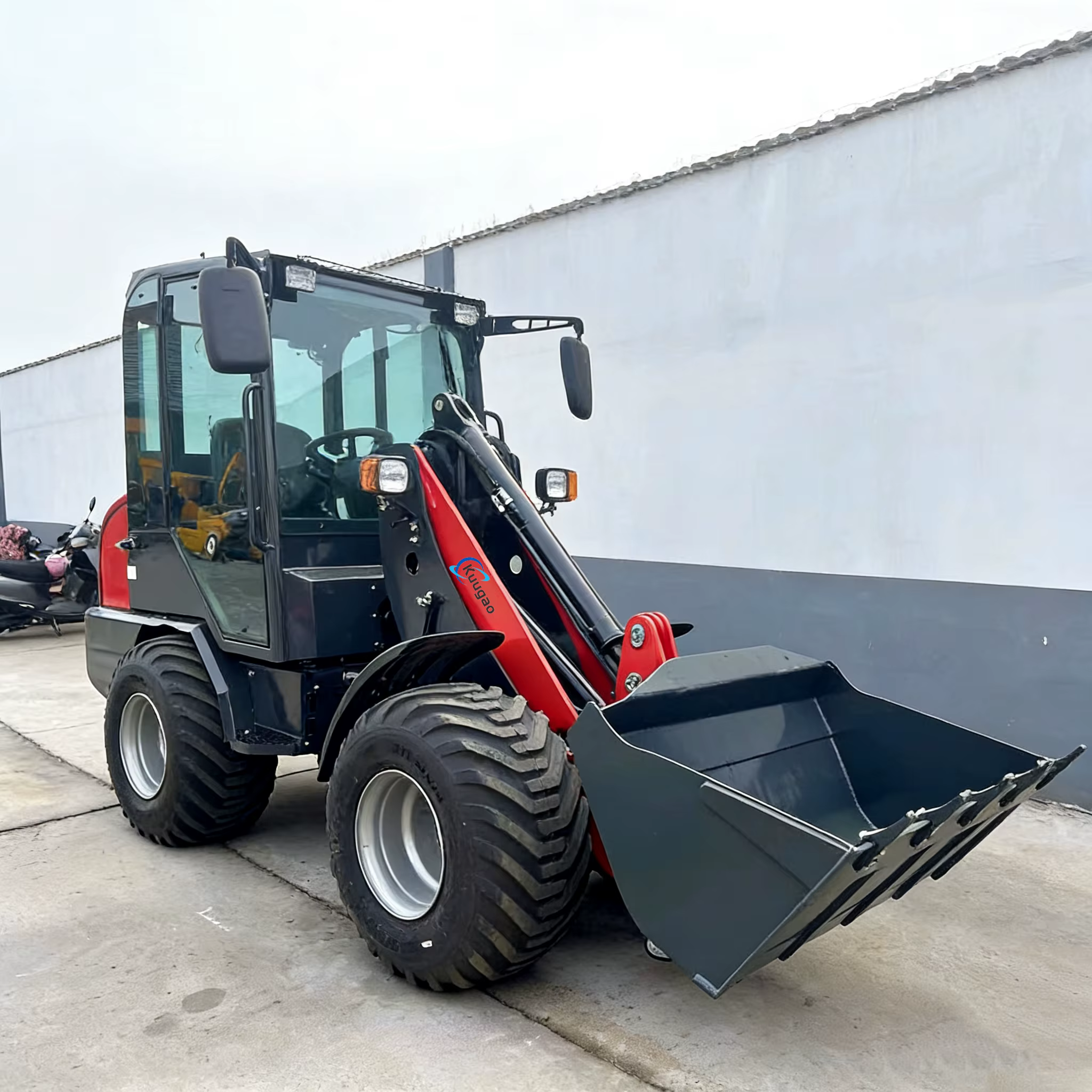 Yanmar Engine Diesel 4WD Wheeled Loader - Construction Loading Machinery Terrain CE Certified Wholesale Customizable Hot Sale