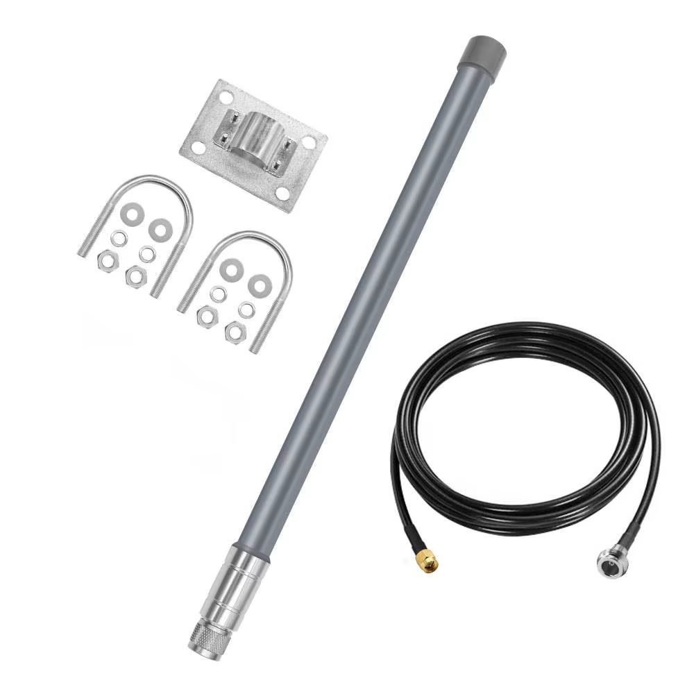 915MHz 868MHz LoRa Antenna Waterproof IP67 Fiberglass Antenna N-Type Outdoor Antenna