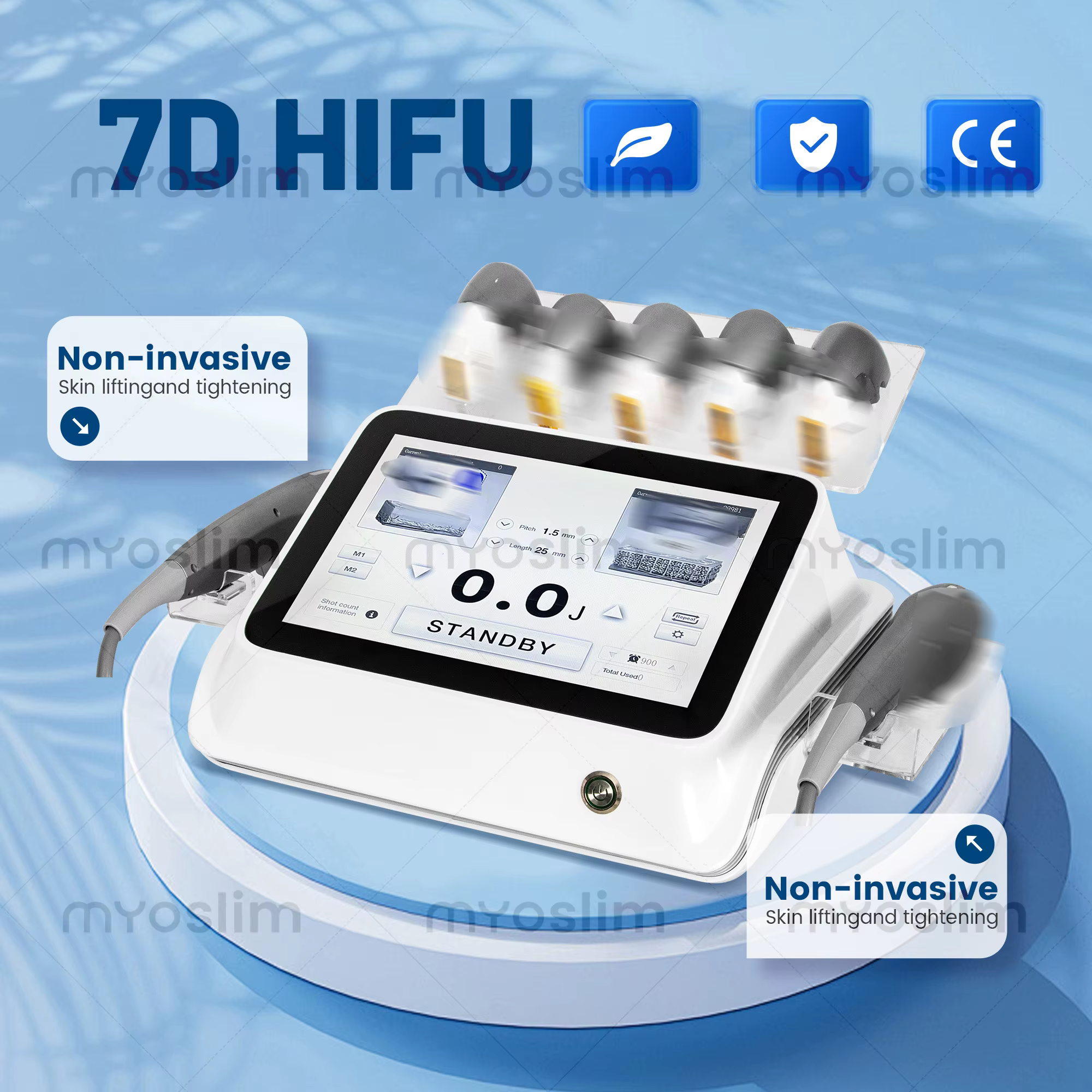 Professional 7D Beauty SPA Machine Body Tightening Burning Fat Skin Firming Slimming Body Sculpt HOT