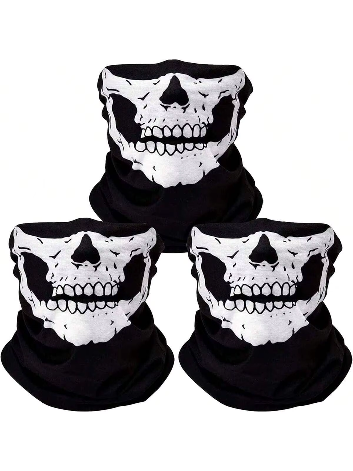 1PC Breathable Mask Skull Mask Seamless Balaclava Hat Headwear Scarf