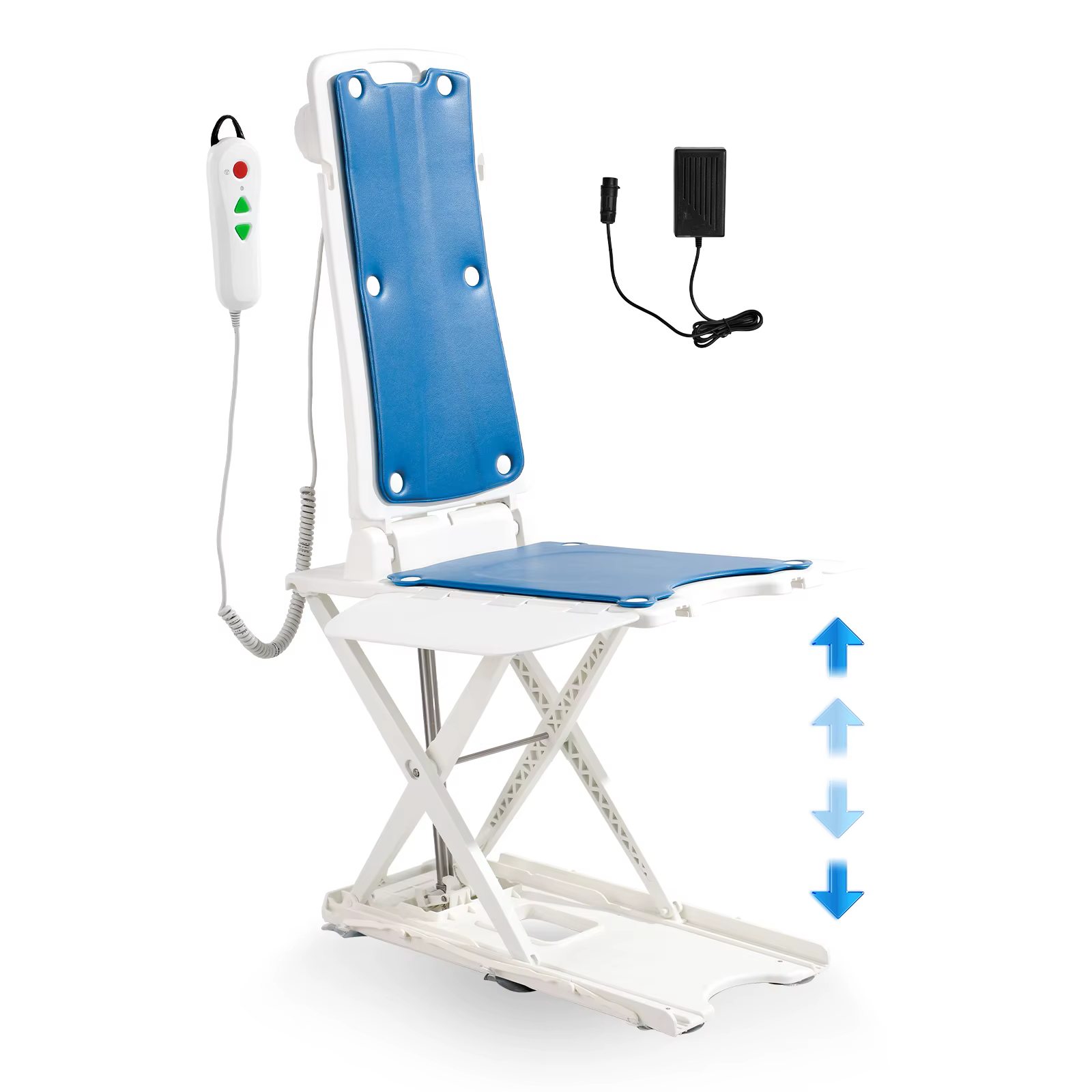 SucceBuy Electric Chair Lift Devices to Lift Elderly off Floor, Height Adjustable, Support Up to 310 LBS, for Seniors, Patient