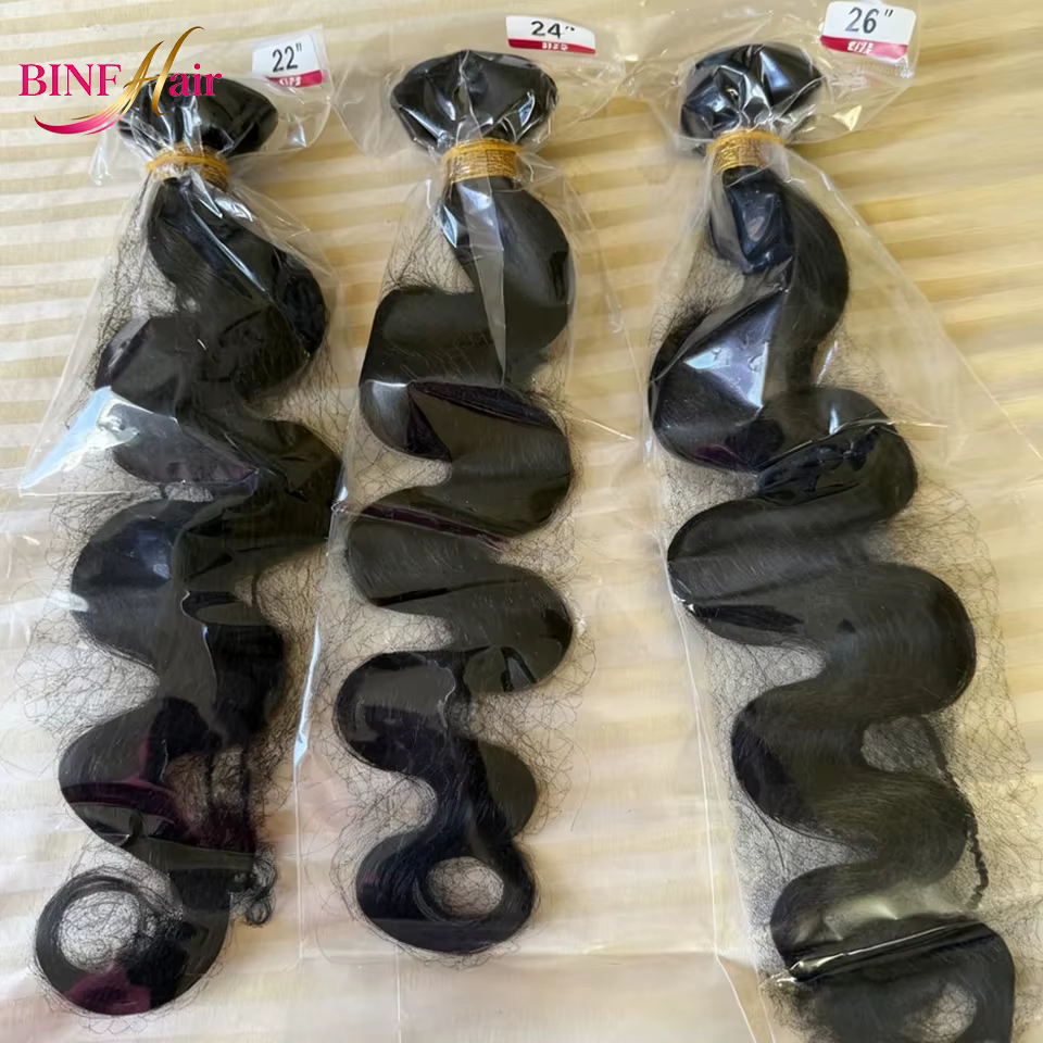30 40 Long Body Wave Bundles Human Hair 8-40 Inch Brazilian Raw Unprocessed Raw Virgin Human Hair Wavy 2/3/4 Bundles