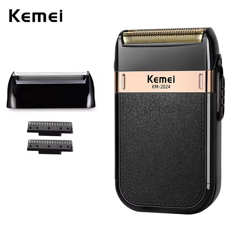 Kemei KM-2024 Extra Mesh Blade Net Shaving Shaver Parts Original 2024 Razor Replacement Blade Head