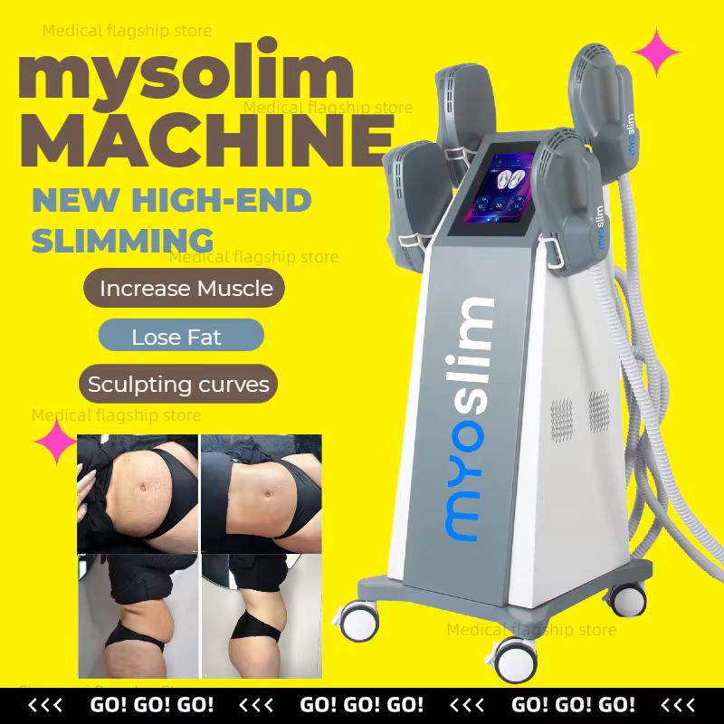 MYOslim EMS Body Sculpting Nova Electromagnetic Sculpt Muscle Stimulator Shaping Equipment for Salon Sculpt 6500W Machine