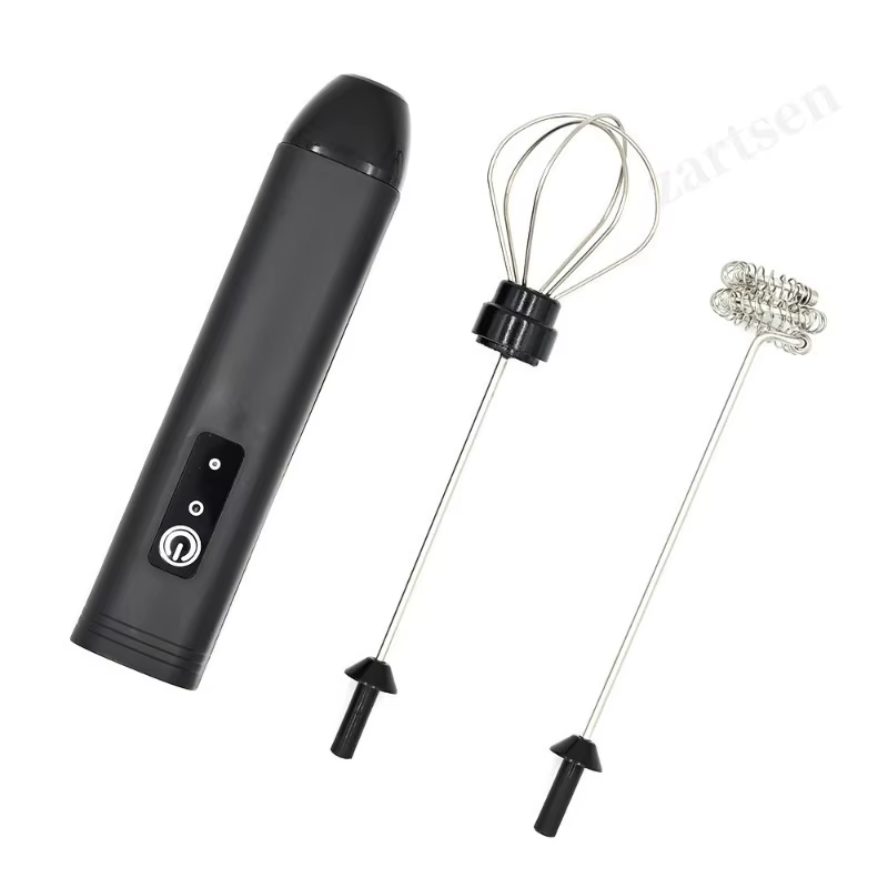 Coffee Frother/MILK Whisk+Egg Beater MINI Food Blender USB Rechargeable Handheld Espresso Tools