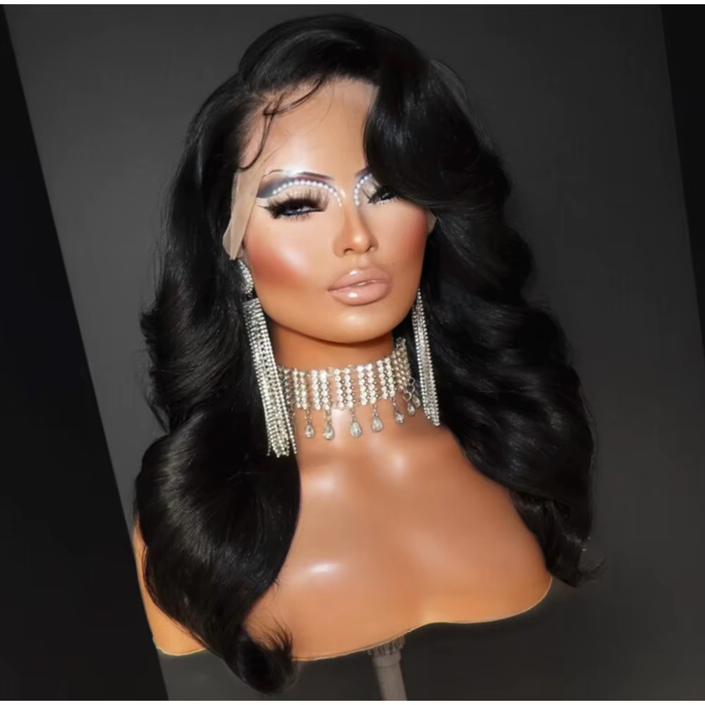 13x4 Body Wave Lace Front Wigs Human Hair Pre plucked With Baby Hair 200 Density HD Lace Body Wave Human Hair Wigs For Women Lace Front Wigs Human Hair Pre Plucked 200% Density Body Wave HD Lace Front Wigs Human Hair Transparent Frontal Wigs