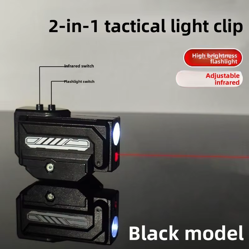 Universal 20mm Rail Toy Accessories for Under-mounted Transmitter + Under-mounted Flashlight Accessories