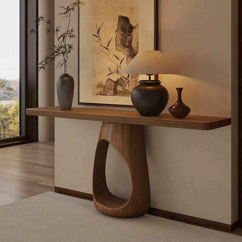 American Classic Console Table Unique Design Mid Century Cool Console Table Porch Entrance Recibidores Para Entrada Furniture