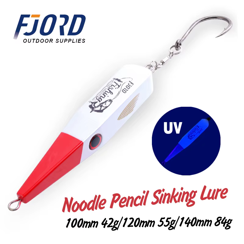 FJORD Pencil Bait 42g 55g 84g Needle Nose Surface Plug Trolling Fishing Hard Night Glow Saltwater Swimbait Sea Tuna Lures Items