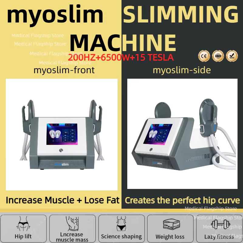 15 Tesla 6500W MYOslim Body Sculpting Machine NEO New System Body Slimming Sculpting Fat Burning Nova Weight Lose Machine