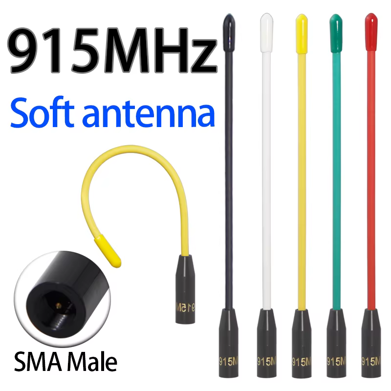 LoRa 915MHz Whip Antenna 902-928MHz 906MHz 923MHz For Meshtastic LORA32 ESP32 Module Long Range SMA Male Omni Antenna Colours