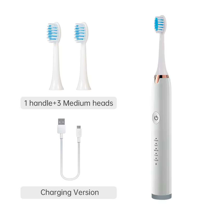 Tongwode Oral Cleaning Electric Tooth Brushes Long Lasting Smart Wireless Rechargeable Automatic Ultrasonic Electric Toothbrush