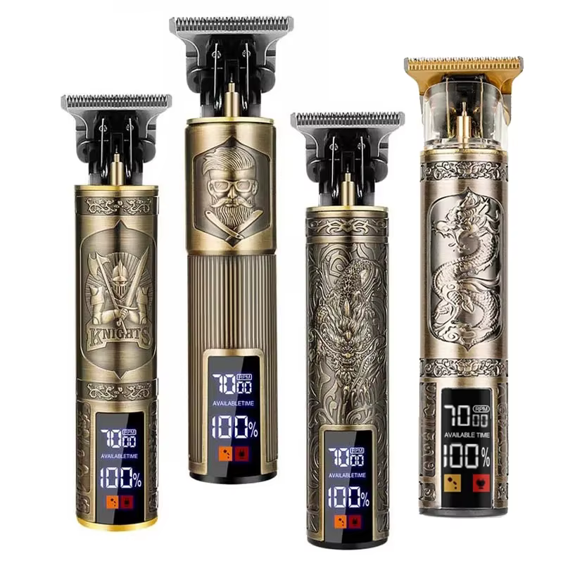 2026 New Arrival!Vintage T9 Hair Clipper Beard Shaving Body Hair Trimmer Clippers Electric Men Haircut Machine Barber Shaver